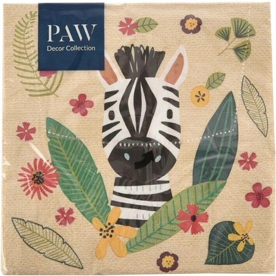 Paw ubrousky L Jungle Friends 33x33cm
