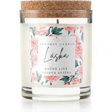 Vontree Candle Láska pivoňka, maliny, liči 180g