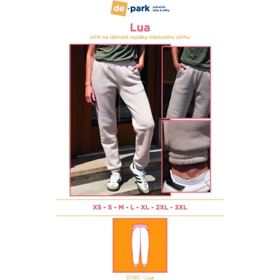 de-park Papírový střih - Lua vel. XS- XXXL – Sleviste.cz