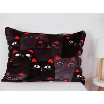 MKLozkoviny.sk mikroplyš Cats 02 70 x 90 cm