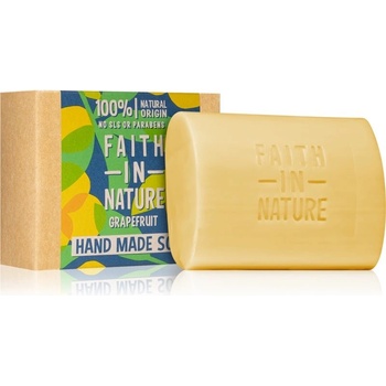 Faith In Nature Hand Made Soap prírodné tuhé mydlo grapefruit 100 g