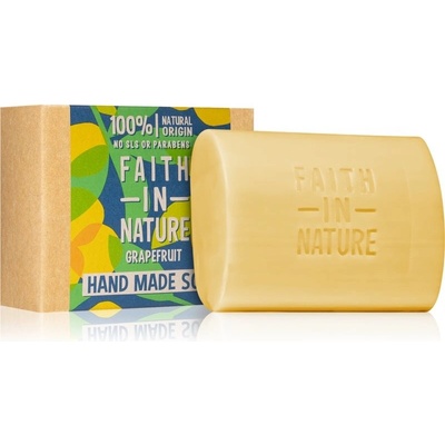Faith In Nature Hand Made Soap prírodné tuhé mydlo grapefruit 100 g