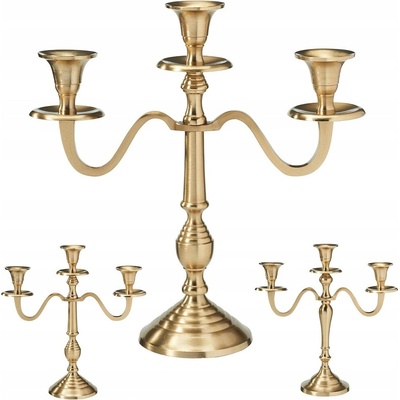 Svietnik kovový Home Styling Collection 30 cm
