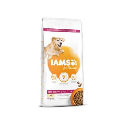 Iams Dog Senior Large Chicken 12kg