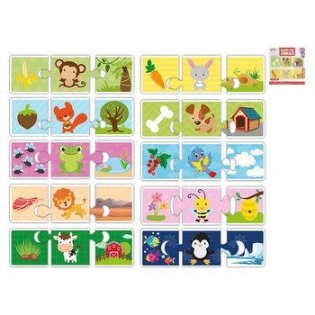 Grafix Kde žijú zvieratká 30 ks