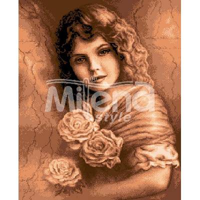 Milena Style Спомен - гоблен със схема конци dmc 1: 1