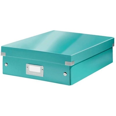Leitz Organizační box Click&Store, velikost M, ledově modrá
