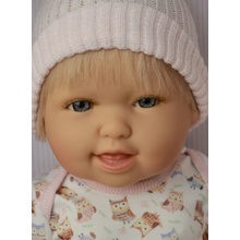 Berjuan Andrea v růžovém bodíčku se sovičkami