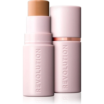 Makeup Revolution Skin Silk Bronzer Stick krémový bronzer v tyčinke Medium Sunset 4,5 g