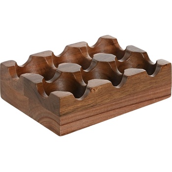 Item international Поставка за 6 броя яйца, акация, 15х10х4см (1923)