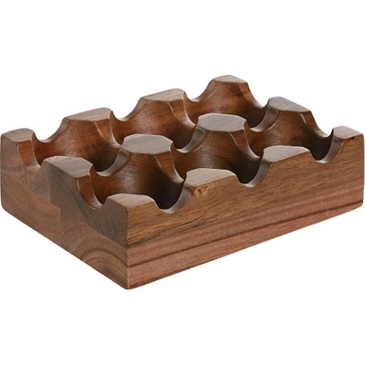 Item international Поставка за 6 броя яйца, акация, 15х10х4см (1923)