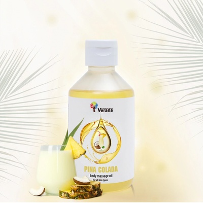 Verana masážny olej Piňa Colada 250 ml