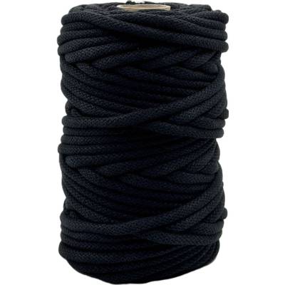 RADKAR šňůry na šití 8mm Black - 50m rolka