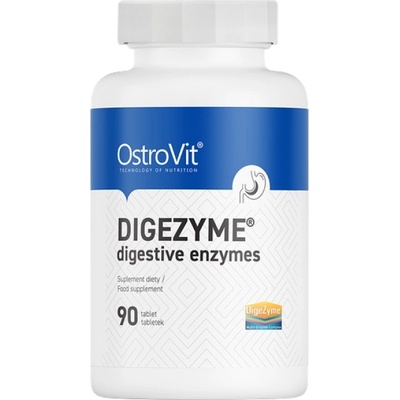 OstroVit DigeZyme® | Digestive Enzyme Complex Patent [90 Таблетки]