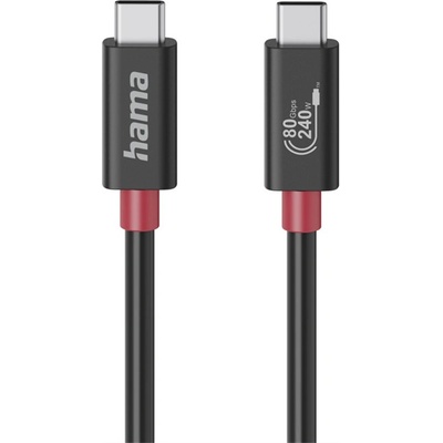 Hama 200779 USB-C USB4, 40 Gb/s, 240 W, 1m
