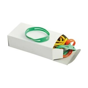 Gumičky balíkové Q-connect 50x11 mm mix farieb 100g
