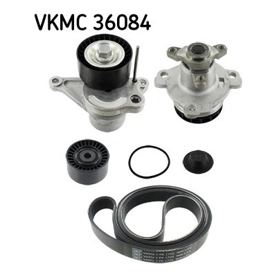 Vodní pumpa + klínový žebrový řemen SKF VKMC 36084 (VKMC36084)