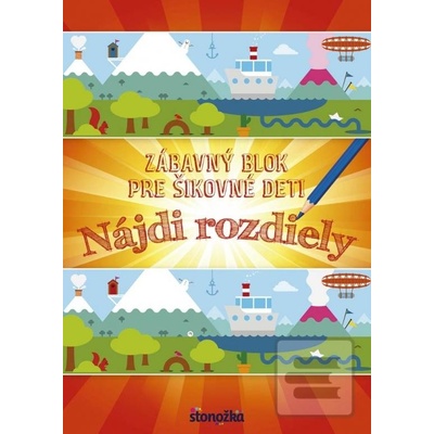Nájdi rozdiely Zábavný blok pre šikovné deti