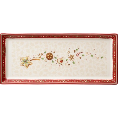 Villeroy & Boch Winter Bakery Delight hranatý koláčový podnos 39 x 17 cm 14-8612-2797