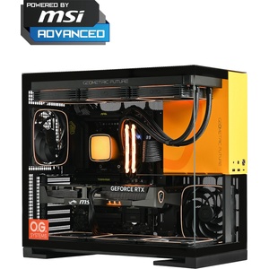 Ozone Гейминг компютър OGS M5 Yellow Stone (AMD) - от Ryzen 7 7800X3D, RTX 5070, 32GB, 1TB Gen5 (LTPC0002375N)