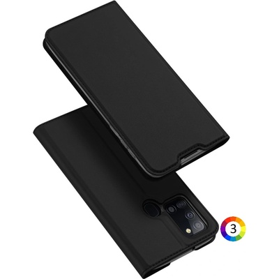 Samsung Galaxy A21s DUX DUCIS Кожен Калъф и Протектор