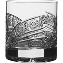 PB CRYSTAL Broušené sklenice na whisky 6 ks Brus kometa 330 ml