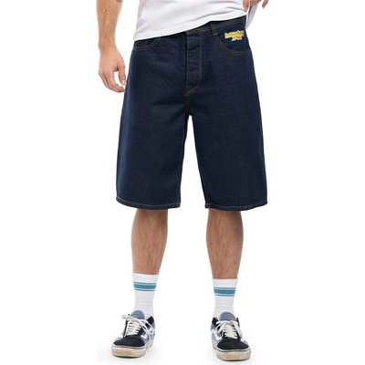 HOMEBOY x-tra Baggy Denim Shorts Indigo INDIGO-80