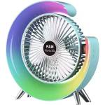ColorCoolFan Мултифункционален вентилатор с 5 режима на осветление - ColorCoolFan (SN169894169894)