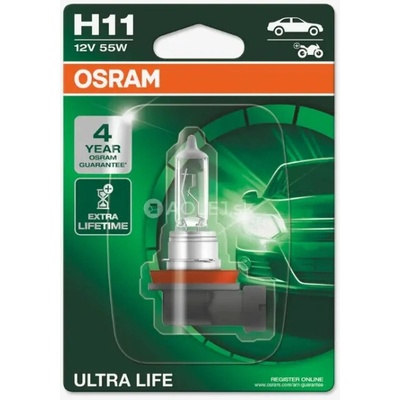 Osram Ultra Life H11 PGJ19-2 12V 55W