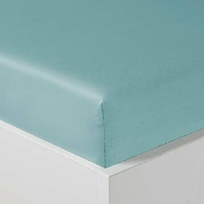 Veba Prostěradlo s gumou Geon Mossy white jemné mentolové 60x120