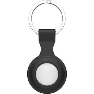 Tech-Protect Силиконов ключодържател за Apple AirTag от Tech-Protect Icon - Черен (6216990211744)