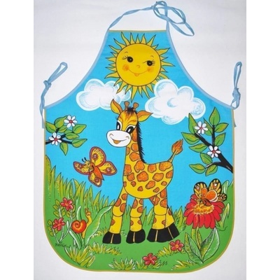 Forbyt Dětská zástěra Žirafa 64x50cm – Zboží Dáma