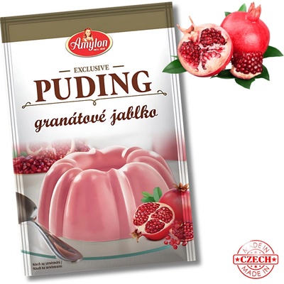 Puding AMYLON EXCLUSIVE granátové jablko 40g