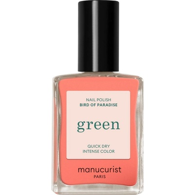 Manucurist Green schnoucí lak na nehty - Bird of Paradise (15 ml) - korálově oranžová s růžovým podtónem