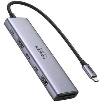 UGREEN REVODOK 7-IN-1 4K@60HZ HDMI DOCK Докинг Док Сив (45521) (45521)