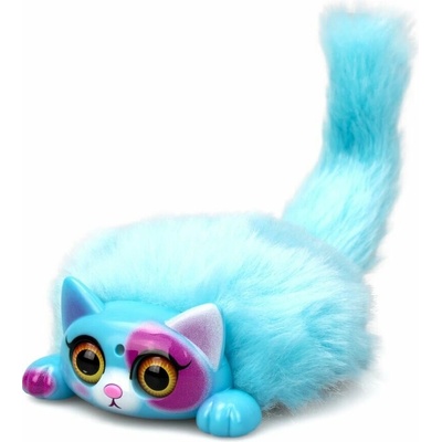 Mini Purr Interaktivní koťátko - tyrkysová