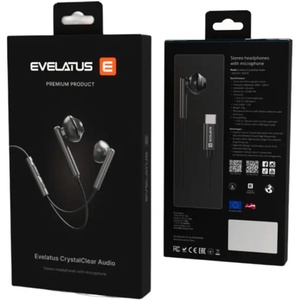 Evelatus Crystal Clear Sound 3.5 mm jack Слушалки