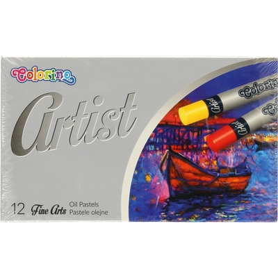 Colorino Artist farebné olejové pastelky 12 kusov