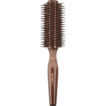 Sibel Decopad drevená kefa na vlasy 25 mm dikobraz