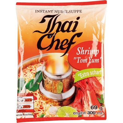 Thai Chef Instant Nudelasuppe Typ Shrim quot;Tom Yumquot; 69g