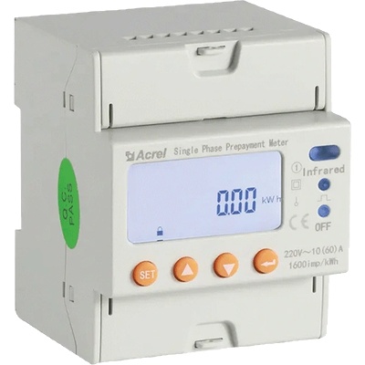 ELMARK Adl100-eyz/f ПРЕДПЛАТЕН ЕЛЕКТРОМЕР 1Р 10(60)А (50222)