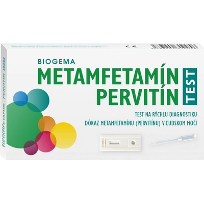 Metamfetamin Pervitin test na stanovenie drogy v moči