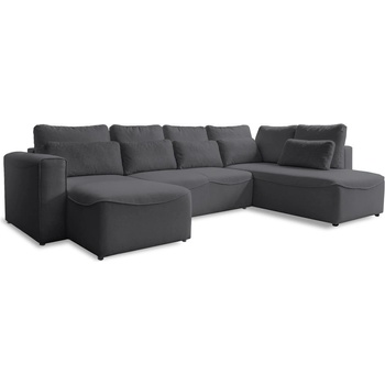 Miuform Тъмносив ъглов разтегателен диван (U-образен) Homely Tommy - Miuform (1634NEV97)