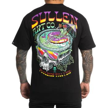 Image 1 of SULLEN мъжка тениска sullen - poolside - ЧЕРЕН - scm5633_bk