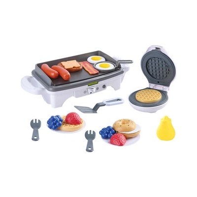 Playgo Kuchynský set vaflovač a gril s efektmi