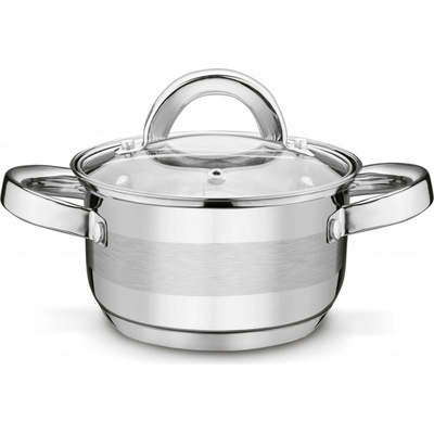 Tadar Hrnec hrnec Roger 1,0 l 14 cm nerezová ocel s poklicí