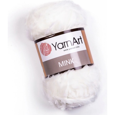 YarnArt Mink 330 - bílá