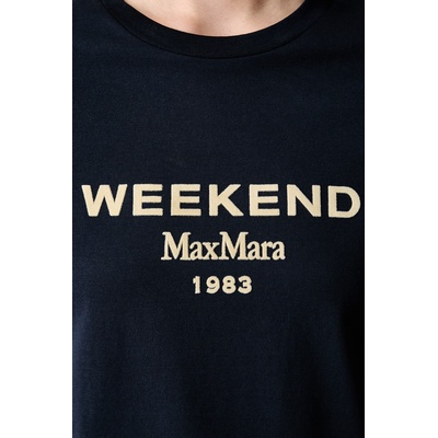 Weekend Max Mara тениска дамска от памук WKDEDISON (2625976041600)