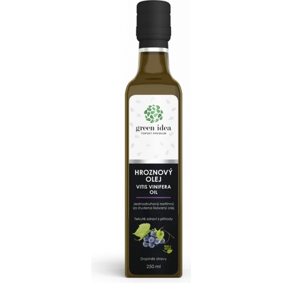 Green idea Hroznový olej 100% 250 ml