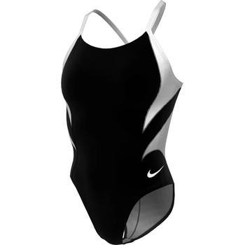 Nike Swim Hydrastrong Fly Nike Swim HydraStrong Fly Womens Racerback One Piece - Black/White
